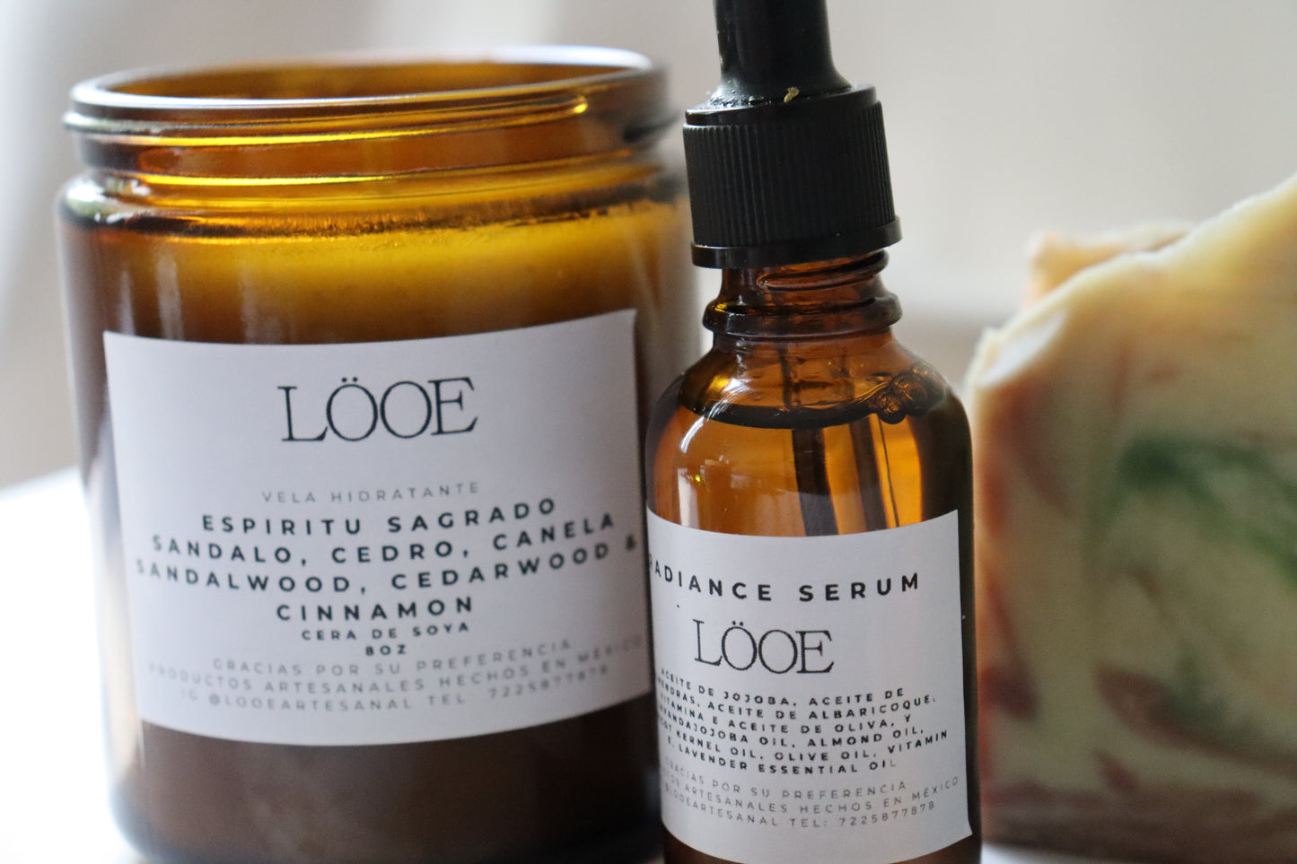 Ritual para Mamá | Jabón Artesanal + Vela + Sérum Facial