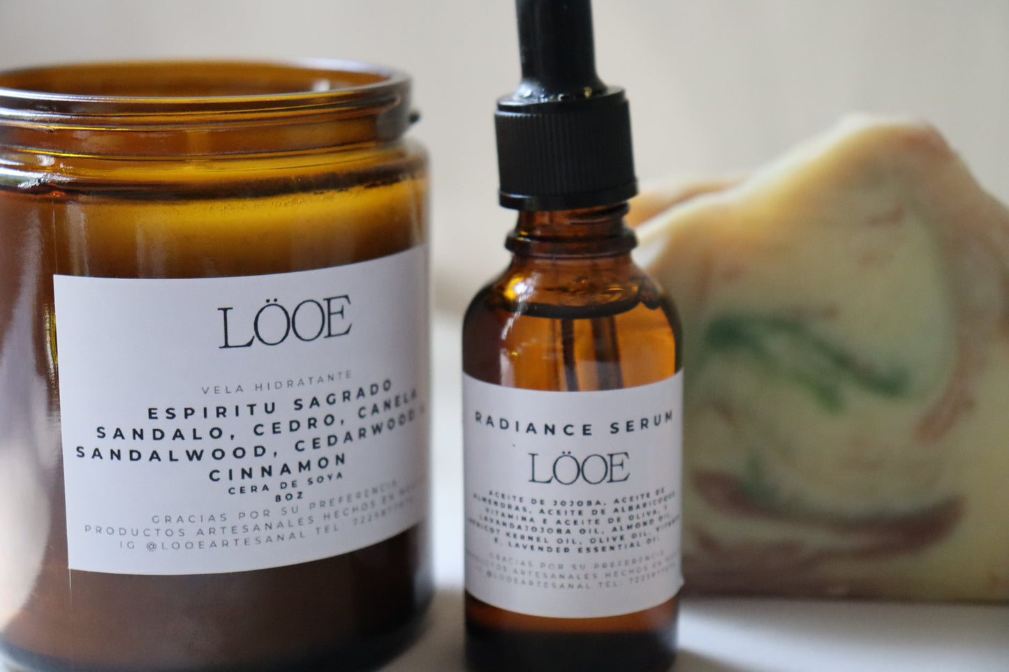 Ritual para Mamá | Jabón Artesanal + Vela + Sérum Facial